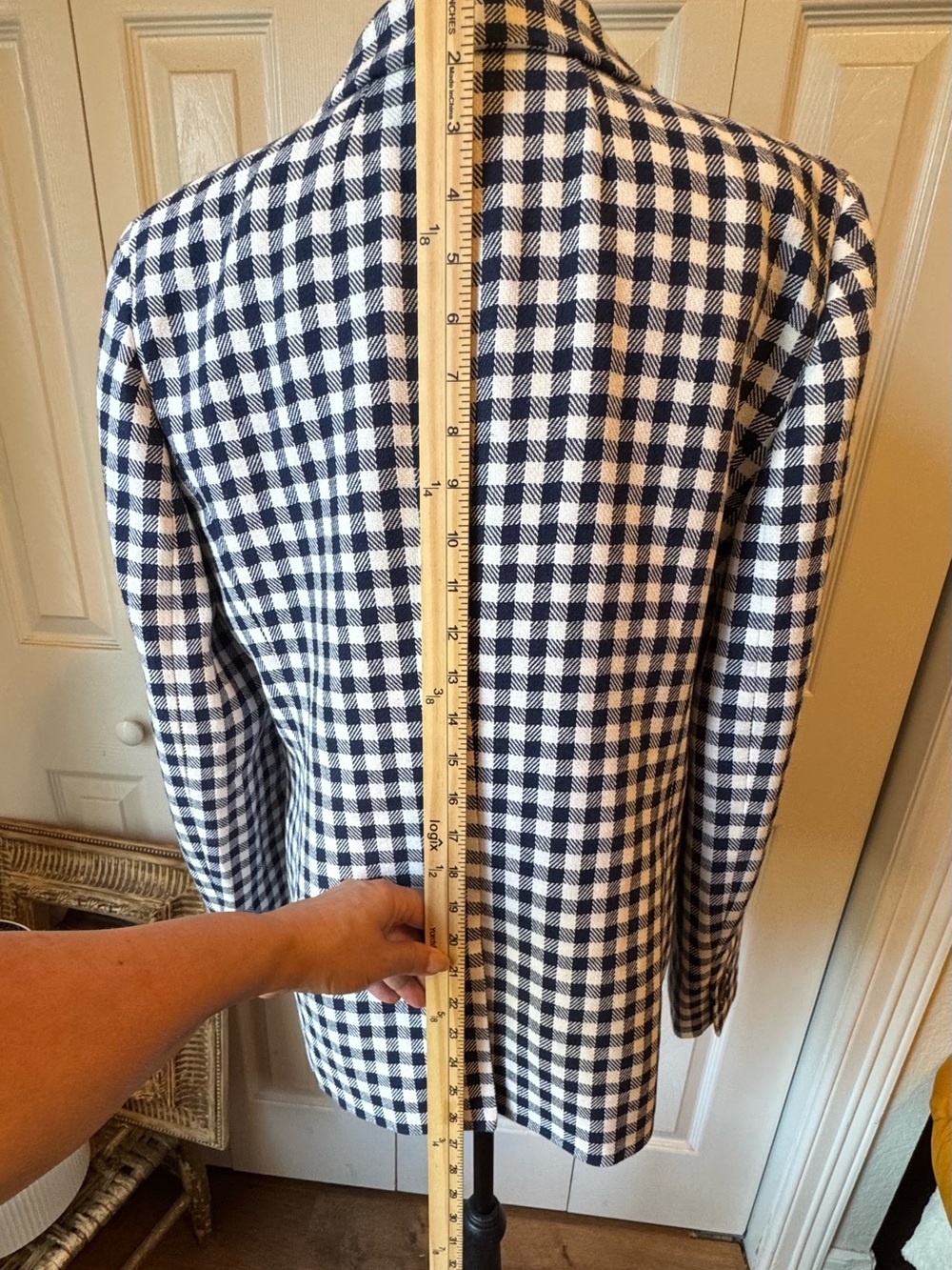 J. Crew Parke Gingham Blazer - Picture 5 of 12